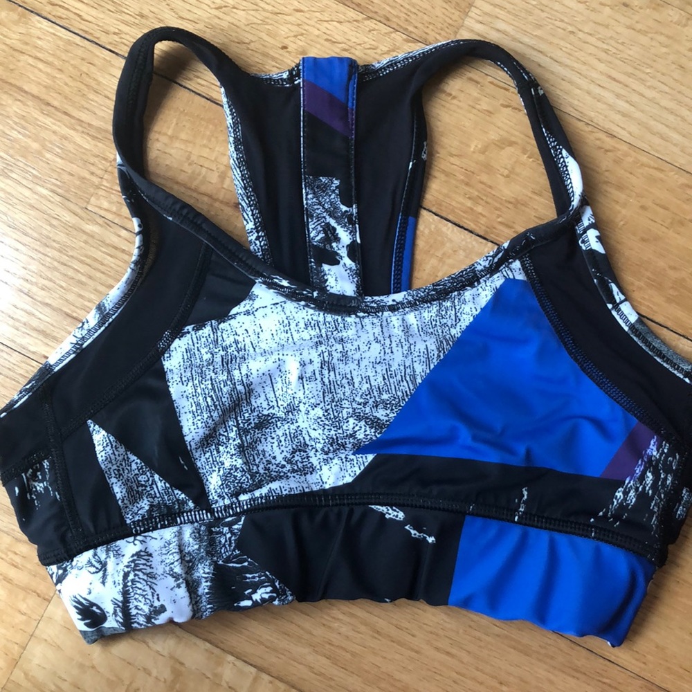 Alala Zip It Up Bra Sz M